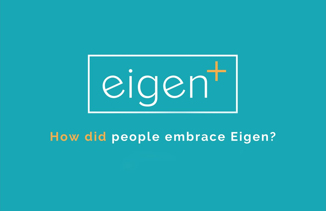 How did people embrace Eigen?
